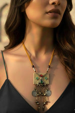 Zaina Coin Drop Necklace