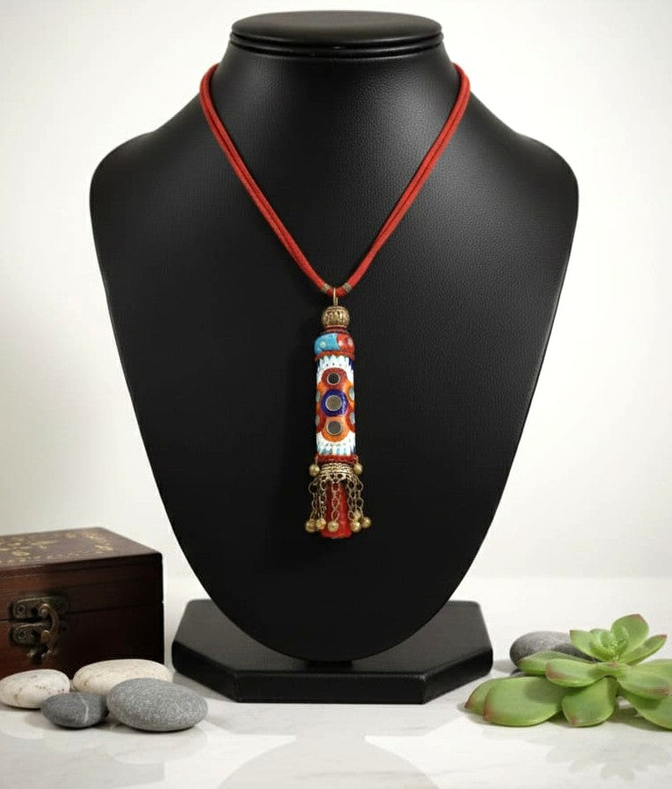 Banjaran Mirror Charm Necklace