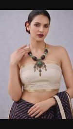 Turquoise Nomad Tribal Necklace