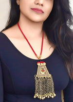 Yasmeen Safar Triangle Pendant Necklace