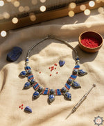 Layla Sapphire Tribal Necklace