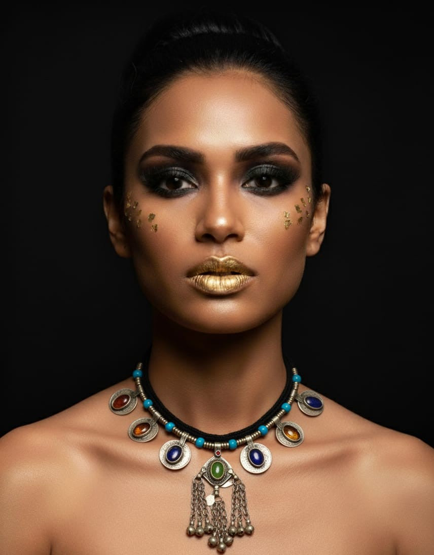 Soraya Tribal Empress Necklace