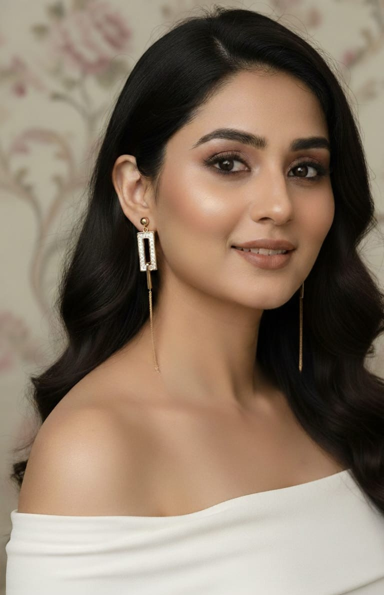 Celeste Radiant Drop Earrings