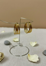 Trio Curve Hoops